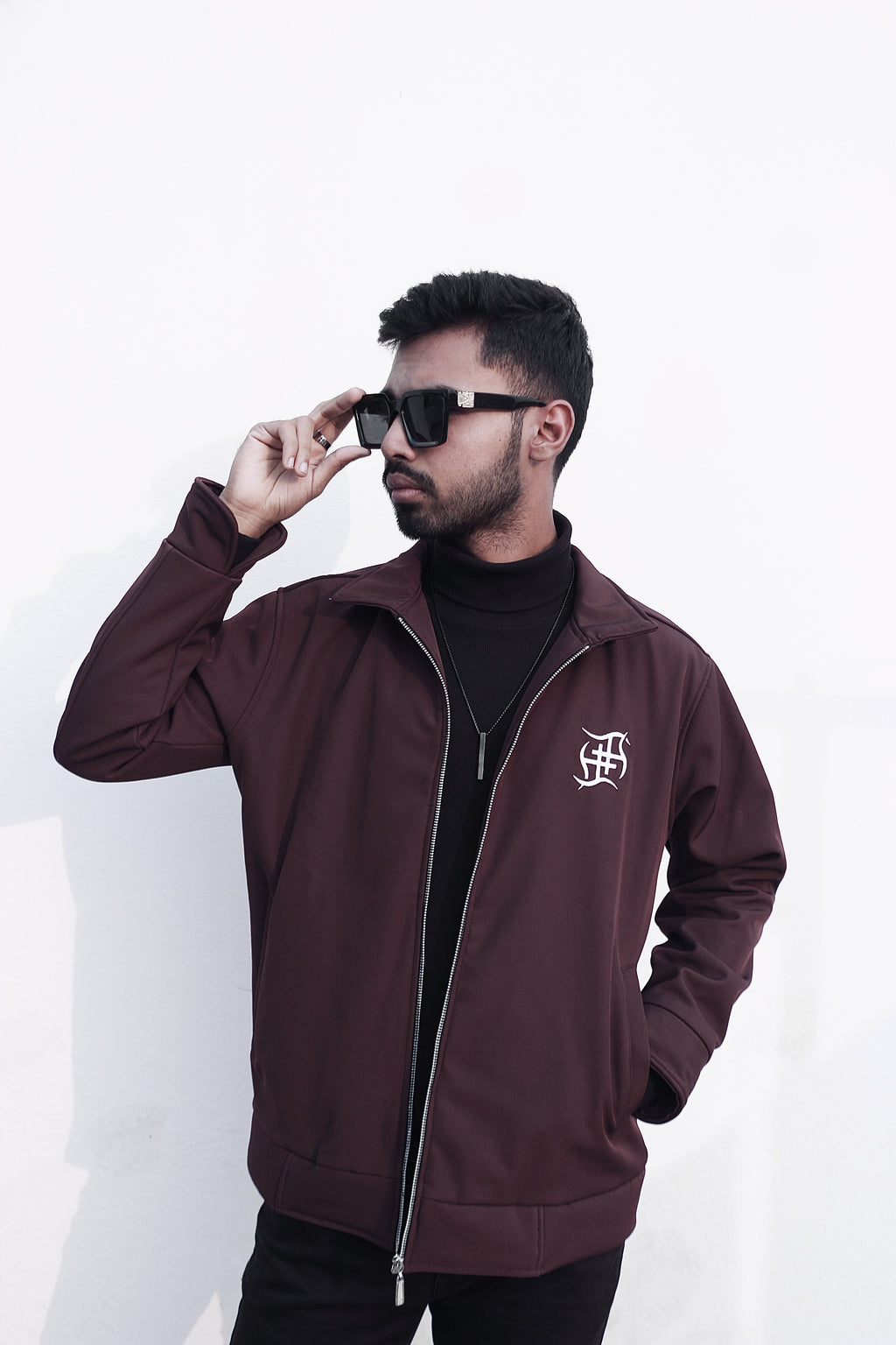 Midnight | Deep Dark Maroon Jacket