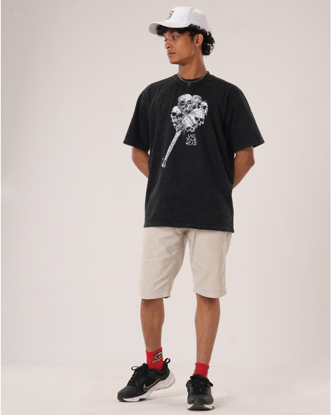 Skull | Acid Washed Tee