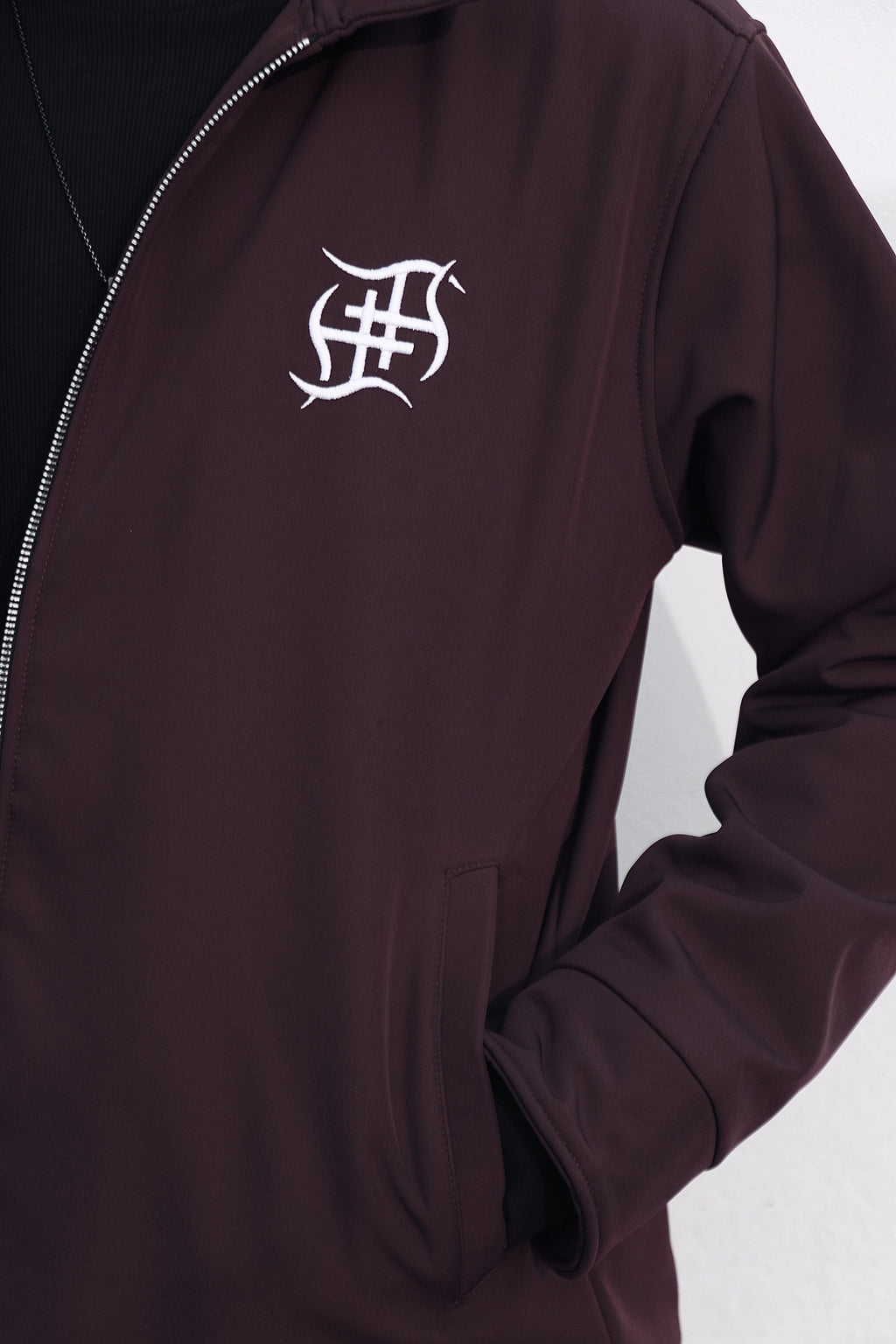 Midnight | Deep Dark Maroon Jacket