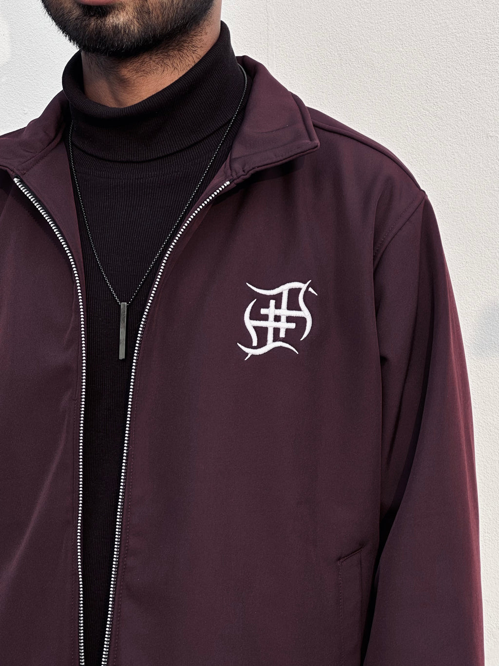 Midnight | Deep Dark Maroon Jacket